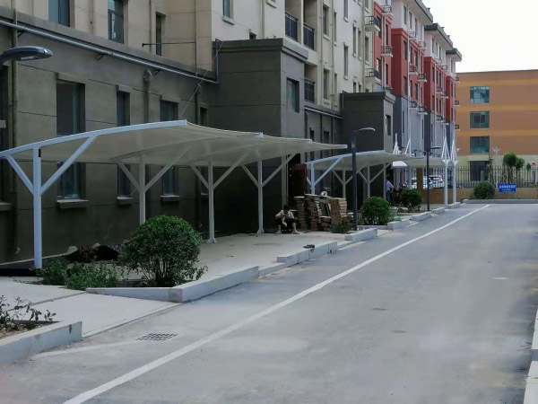 膜結(jié)構(gòu)自行車(chē)棚3